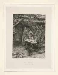 Le look out, kantoor van Victor Hugo, pl. 9 uit de suite Chez Victor Hugo