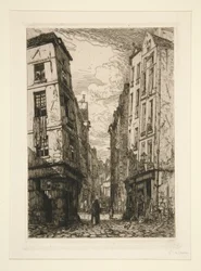 Rue des Marmousets (Oud Parijs)
