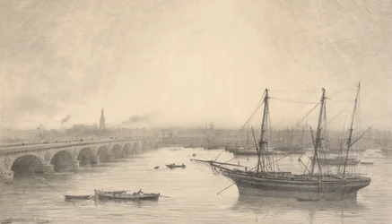 Uitzicht op Bordeaux