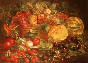 Stilleven met fruit