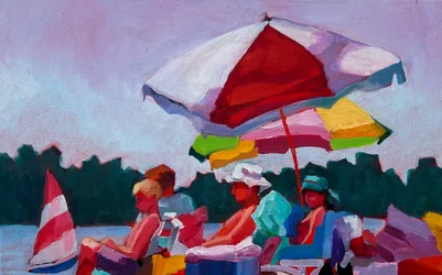 Zomerplezier aan het meer
