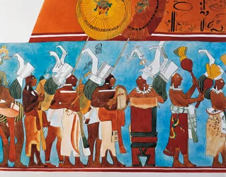 Reconstructie van de fresco