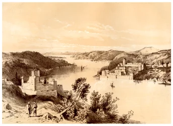 Forten van de Dardanellen, Turkije, 19e eeuw