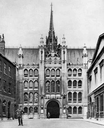 Poort van de Guildhall, Londen, 1926-1927