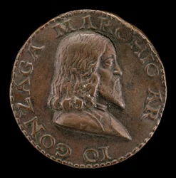 Giovanni Gonzaga, 1474-1525, Condottiere [voorzijde], ca. 1510