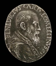 Benedetto Lomellini van Genua, 1517-1579, Kardinaal 1565 [voorzijde]