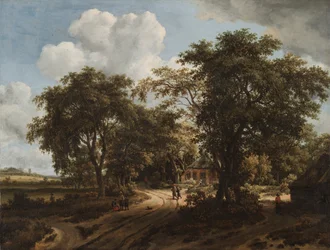 Een Huisje in het Bos, c. 1662