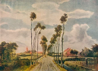 De laan bij Middelharnis, 1689