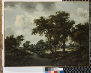 De watermolen (Het Trevor-landschap)