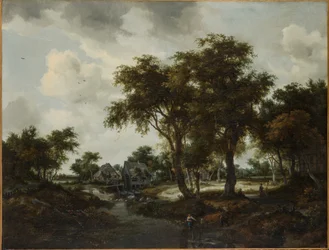 De watermolen (Het Trevor-landschap)