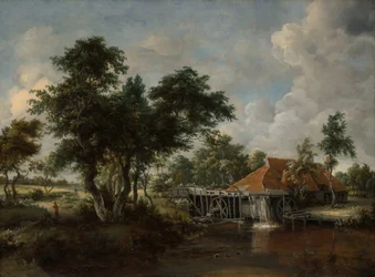 De Watermolen met het Grote Rode Dak, 1662-65