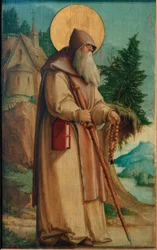 De heilige Paulus de kluizenaar