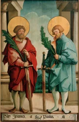 De heilige martelaren Johannes en Paulus