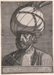 Portret van Ismail, ambassadeur van de Perzische sjah Tahmasp I