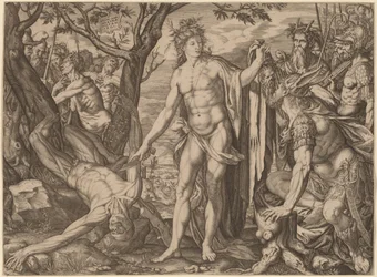 Apollo en Marsyas