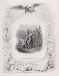 Jeanne de roodharige, uit De liederen van Béranger, 1829