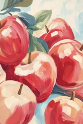 Levendig rode appels