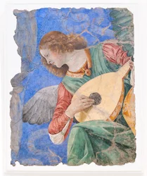 Muziekmakende engelen, rond 1480