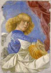 Muzikale engel. Rond 1480