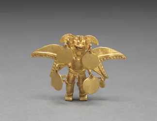 Gevleugelde Figuur Hanger, c. 1000-1550