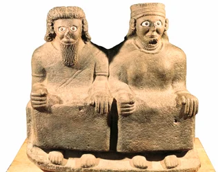 God Hadad en godin Ishtar