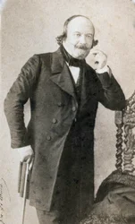 Portret van François Marcellin Certain de Canrobert? Fotografie door Mayer en Pierson