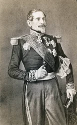 Portret van maarschalk Armand Jacques Leroy de Saint-Arnaud