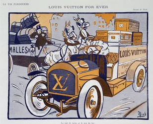 Reclame voor Louis Vuitton door Mich (Michel Liebeaux)