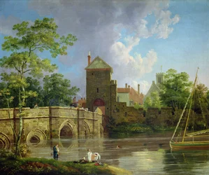 Layerthorpe Postern, York, ca. 1769 (olieverf op doek)
