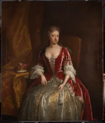 Portret van Lady Elizabeth Percy, vrouw van Charles, 6e hertog van Somerset