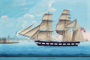 Helen van Montrose in Napolitaanse Wateren