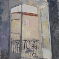 Koningsstraat 40, 2015 (olieverf op linnen)