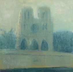 Notre Dame, Parijs, 2016 (olieverf op linnen)