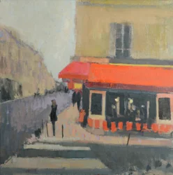 Parijs, 3e arrondissement, 2015 (olieverf op linnen)