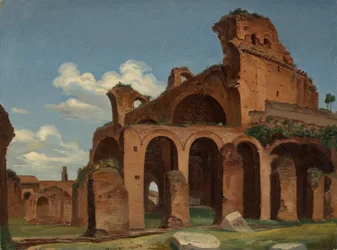 De basiliek van Constantijn, Rome