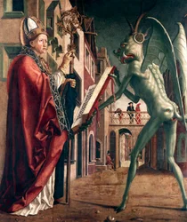 Sint-Wolfgang en de duivel, leven van sint-Wolfgang