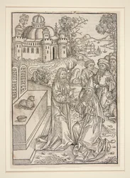 Pagina uit Stephan Fridolin, Der Schatzbehalter (Neurenberg: Anton Koberger, 1491)