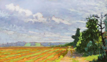Les chemins de traverse, 2003 (olieverf op board)