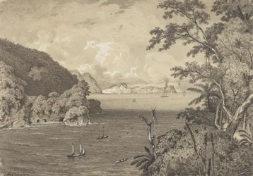 De Bocas vanaf het Oude Fort, Macqueripe