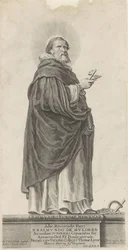 De heilige Raymundus van Peñafort