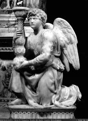 Kandelaar Engel van de Ark van St. Dominic