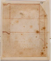 Verticale doorsnede van kapiteel