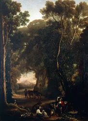 Erminia en de herders