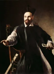 Portret van Maffeo Barberini door Caravaggio, Michelangelo, c.1598