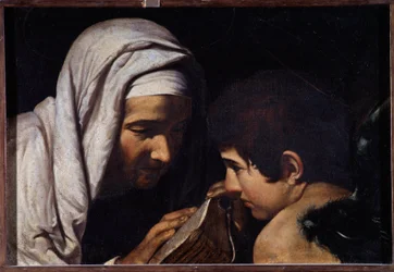 Heilige Francesca Romana en de Engel