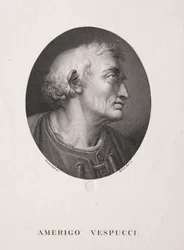 Portret van Amerigo Vespucci