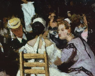 Een café op Piazza San Marco, door Michele Cammarano