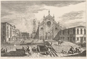 Gezichten van Venetië: Campo dei Frari