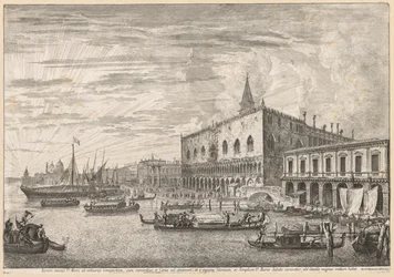 Gezichten van Venetië: De Molo en S. M. Della Salute