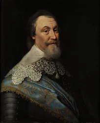 Portret van graaf Axel Oxenstierna